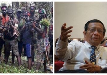 Setelah Habisi Nyawa 3 Prajurit Kopassus Hanya dalam 1 Bulan, Jenderal TNI Ini Minta KKB Papua Dimasukkan ke Daftar Teroris sehingga dapat Diburu seperti Fretilin! Begini Reaksi Menkopolhukam Mahfud MD