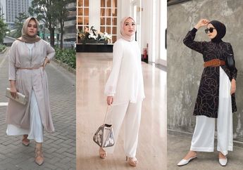5 Inspirasi Tunik Hijab Paling Kece Buat Rayakan Malam Tahun Baru!