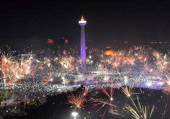 Rayakan Malam Pergantian Tahun Baru di Monas, Ini Lokasi Kantong Parkir yang Disiapkan Dishub DKI Jakarta