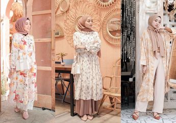 Weekend Tetap Bisa Semangat dengan 7 OOTD Hijab Floral Kece Ini!