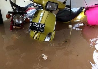 Asiap! STNK Motor Rusak atau Hilang Akibat Banjir, Polisi Siap Batu Dengan Syarat Seperti Ini