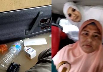 Nekat Terobos Banjir Demi Langsungkan Pernikahan, Pengantin Ini Terjebak di dalam Mobil yang Terendam Air Hingga Gaunnya Rusak