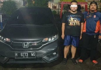 Maling Koplak, Sukses Gondol Honda Jazz di Warung Makan dan Tega Tinggalkan Istri di TKP