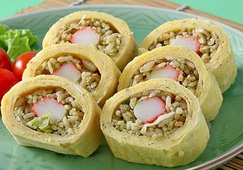 Resep Nasi Goreng Hijau Balut Telur Enak, bekal Istimewa Untuk Keluarga Tercinta