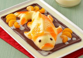 Resep Menu Imlek yang Sayang Untuk Dilewatkan Adalah Resep Puding Ikan Koi yang Cantik Ini