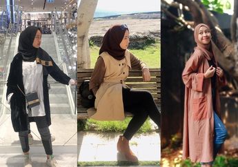 Musim Hujan Tetap Stylish, Ini 5 Outer Hijab Paling Kece ala Adiba Khanza, Putri Alm Ustad Jefri!