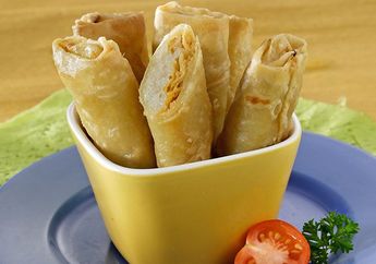 Resep #KemilauKulinerIndonesia: Resep Lumpia Ketan Enak, Kreasi Kudapan Lezat Asli Tionghoa
