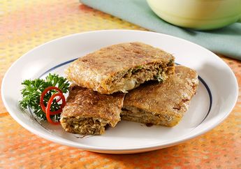 Resep Martabak Telur Ayam Rendang Enak, Camilan Istimewa Kesukaan Keluarga
