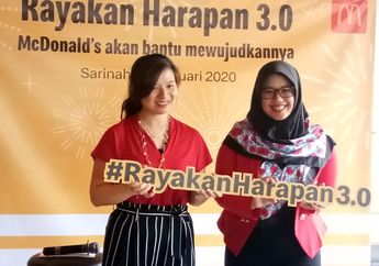 Kembali Digelar, Wujudkan Harapanmu Bersama McDonald's Melalui Program #RayakanHarapan3!