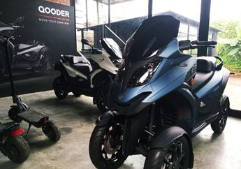 Skutik Seharga Rp 357 Juta, Ini Kelebihan dan Kekurangan Qooder Skuter Matik Empat Roda Pertama di Indonesia