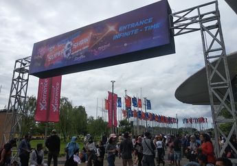 Jelang Konser, Fans Super Junior Padati Venue Sejak Pagi