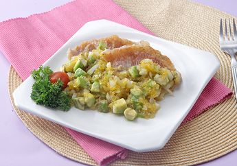 Resep Ikan Saus Salsa Avokad Enak Dan Segar Ini Pasti Sulit Untuk Ditolak