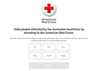 Bersama Palang Merah, Apple Membuka Donasi Kebakaran Australia