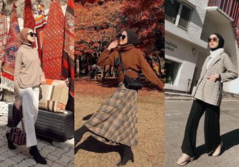 7 Turtleneck Sweater ala Selebgram Hijab Pas Buat Musim Hujan!