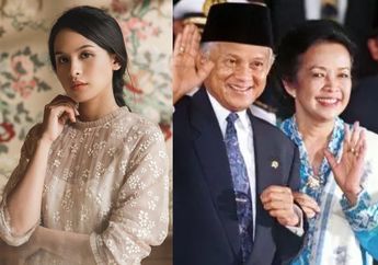 Anggunnya Maudy Ayunda Kenakan Kebaya Klasik saat Perankan Tokoh Ainun Muda di Film Habibie & Ainun 3