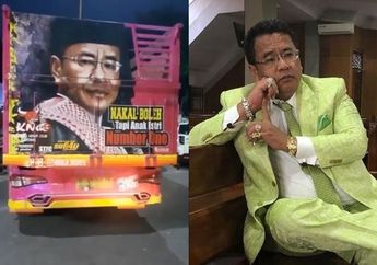 Wajah Hotman Paris Terpampang di Bokong Truk Bertuliskan Nakal Boleh, Tapi Anak Istri Number One, sang Pengacara: Segitu Ngefans ya? Horas!