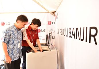 Servis Elektronik dan Cuci Gratis Bagi Korban Banjir di Jabodetabek