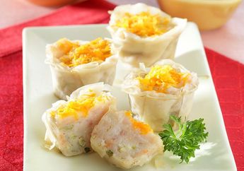Resep Kudapan Imlek, Resep Siomay Ayam Udang Ini Pasti Jadi Rebutan