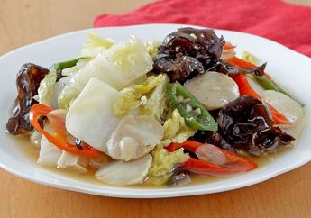 Resep Cah Sawi Putih Jamur Enak, Menu Pelengkap Lezat yang Mirip Capcay