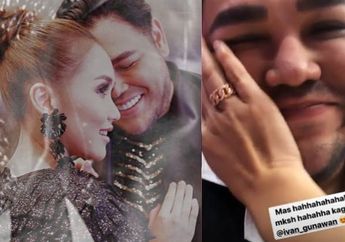 Pamer Cincin Emas Pemberian Ivan Gunawan, Ayu Ting Ting Akhirnya Akui Mau Menikah dengan sang Desainer, Ibu Bilqis: Kaget, Tiba-tiba Ngasih Cincin, Pakai Adegan Jongkok Pula!