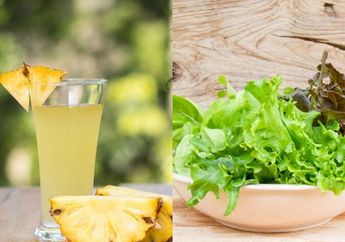 Berita Terpopuler Hari Ini, Dari Manfaat Rutin Minum Air Rendaman Nanas sampai Efek Samping Makan Daun Selada