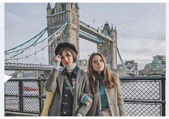 Mengintip Gaya Keren & Kompak Ala Marsha Aruan dan Sheila Dara Saat Liburan Bareng ke London!