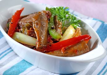 Resep Lidah Paprika Merica Hitam Enak, Menu Makan Siang Spesial Dan Juga Nikmat