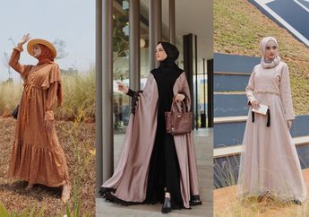 Inspirasi 5 Model Dress Hijab Fancy Paling Anggun Buat Weekend Ini!