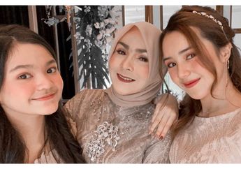 Pergi Kondangan, Begini Gaya Kompak Beby Tsabina Bareng Mama & Adiknya, Cut Keysha!