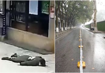 Suasana Mencekam Bak Adegan Film Terekam di Kota Wuhan, Warga yang Tejangkit Virus Corona Berjatuhan dan Tergeletak di Jalanan Kota