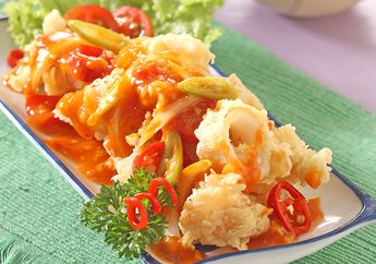 Resep Cumi Goreng Tepung Saus Padang Enak Ini Bikin Perut Laper Terus