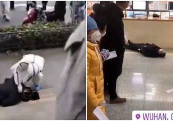 26 Kasus Kematian Setiap Menit karena Virus Corona, Kota Wuhan Diibaratkan sebagai Zombieland! Video Korban Berjatuhan di Jalan Tersebar di Internet!