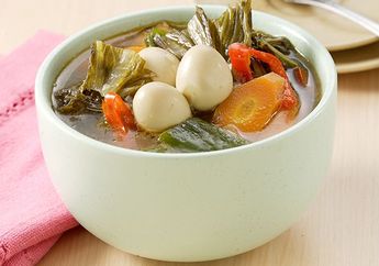 Resep Sayur Wortel Telur Puyuh Enak, Hangatnya Beneran Nyaman Di Perut