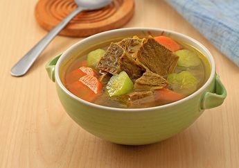Resep Sop Daging Asam Kuah Kuning Enak, Hidangan Berkuah Segar Untuk Makan Malam