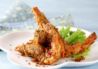Resep Udang Goreng Telur Asin Enak, Menu Makan Malam Istimewa Ala Resto