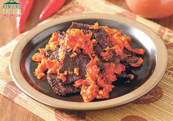 Resep #KemilauKulinerIndonesia: Resep Dendeng Balado Enak, Masakan Khas Minang Dengan Bumbu Sederhana