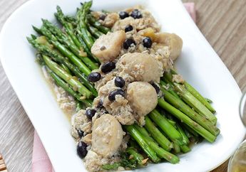 Resep Asparagus Siram Taosi Enak Bikin Keluarga Jadi Doyan Makan Sayur