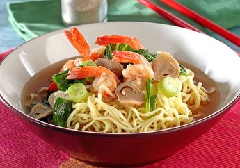 Resep Mi Rebus Udang Enak, Cocok Untuk Menu Sarapan Berkuah Hari Ini