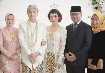 Jadi Saksi di Pernikahan Isyana Sarasvati dan Rayhan Madrita, Tatapan Ridwan Kamil Jadi Sorotan Netizen : Wajahnya Mupeng, Pak!