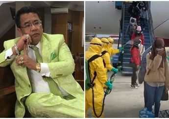 Dievakuasi dari Wuhan di Tengah Wabah Virus Corona yang Merebak hingga Disemproti Cairan Alkohol Begitu Turun dari Pesawat, Hotman Paris Malah Soroti Penanganan WNI: Kok Cuma Sedikit Tubuhnya yang Disemprot?