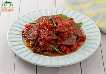 Resep #KemilauKulinerIndonesia: Resep Dendeng Balado Aroma Jeruk, Olahan Daging Unik Dari Sumatera Barat
