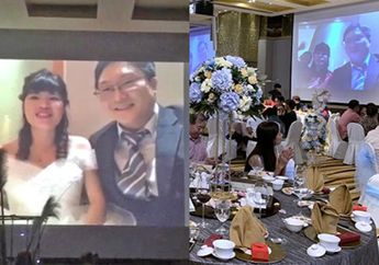 Dikarantina Karena Corona, Pengantin Ini Cuma Bisa Lihat Pesta Pernikahannya Lewat Video Call! Pesannya untuk Para Tamu Mengiris Hati
