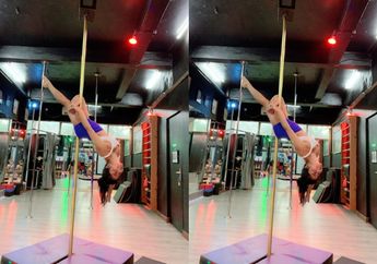 Dewi Perssik Pamerkan Aksi Menegangkan Ketika Sedang Begelantungan di Tiang Pole Dance : Semua Butuh Proses Tidak Ada yang Instan