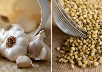 Mengatasi Tekanan Darah Tinggi dengan Bawang Putih dan Ketumbar