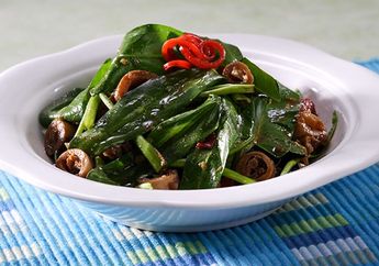 Resep Kangkung Tumis Cumi Asin Enak, Menu Harian Sederhana yang Lezatnya Luar Biasa