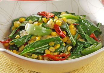 Resep Oseng Horenso Jagung Enak, Menu Pelengkap yang Praktis Dibuat