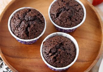Resep Cup Cake Cokelat Almond Enak Bikin Momen Valentine Jadi Lebih Romantis