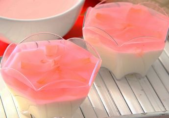 Resep Puding Baby Leci Enak Dan Lembut Untuk Bersantai Sore Ini