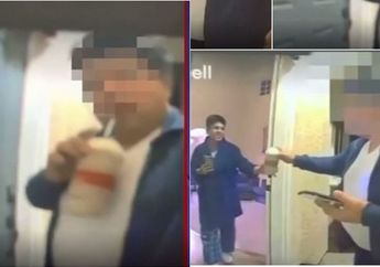 Pengatar Makanan ini Ketahuan Lakukan Hal Menjijikan di CCTV, Minum Milkshake Milik Pelanggan Tepat di Depan Rumah