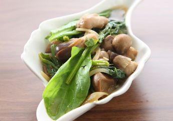 Resep Horenso Jamur Padi Enak Hadir Dengan Cita Rasa Dan Aroma yang Lezat
